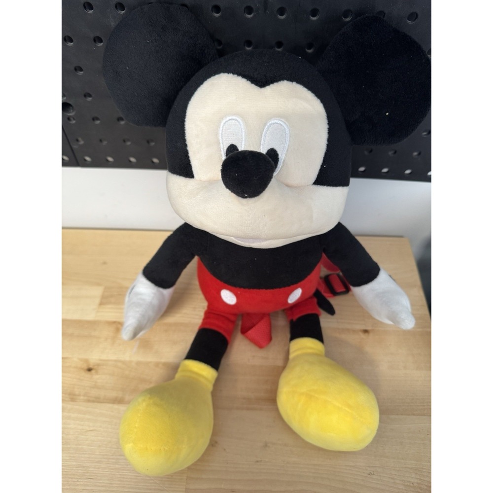 Backpack Plush Disney MICKEY MOUSE Disneyland Disney World Stuffed Animal‎